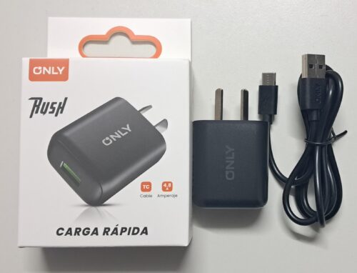 Cabezal USB + cable de carga RUSH