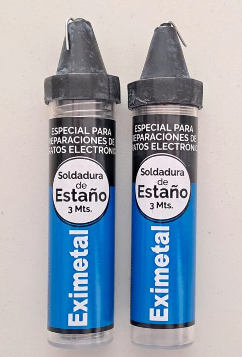 Tubo de estaño de 3m Eximetal
