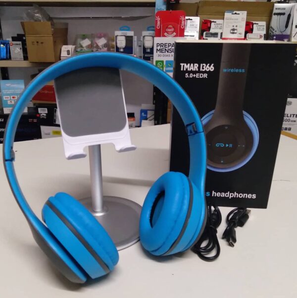 Auriculares bluetooth con vincha P47