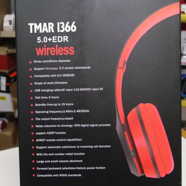 Auriculares bluetooth con vincha P47