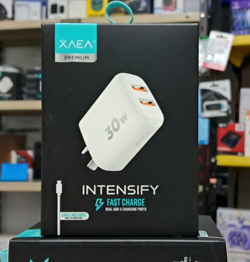 Cargador de 30w XAEA con cable V8