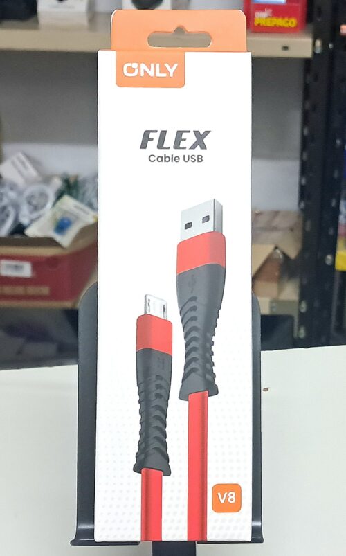 Cable de carga V8 Flex