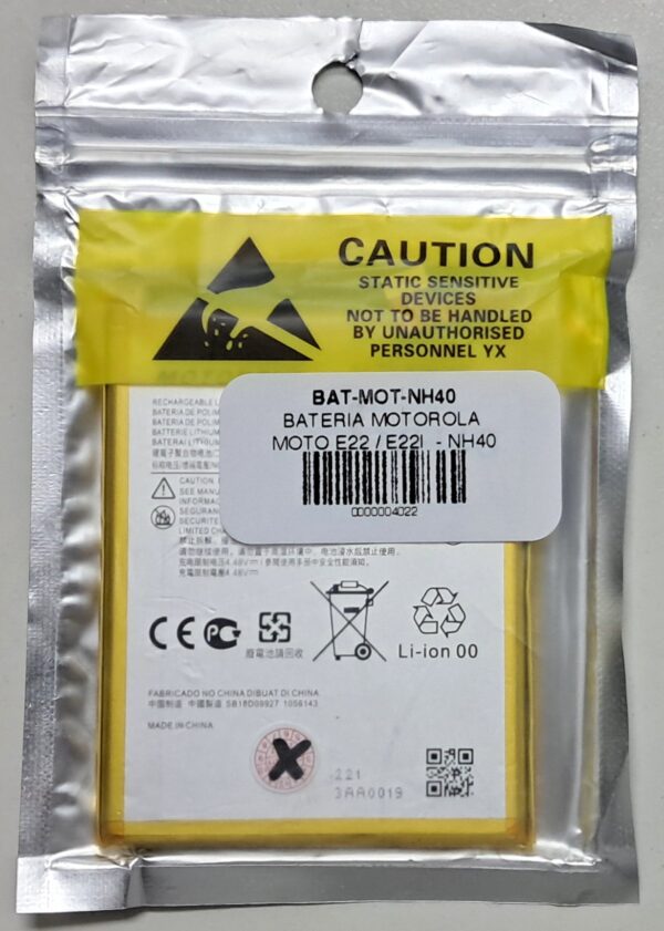 Bateria Motorola E22 y E22i