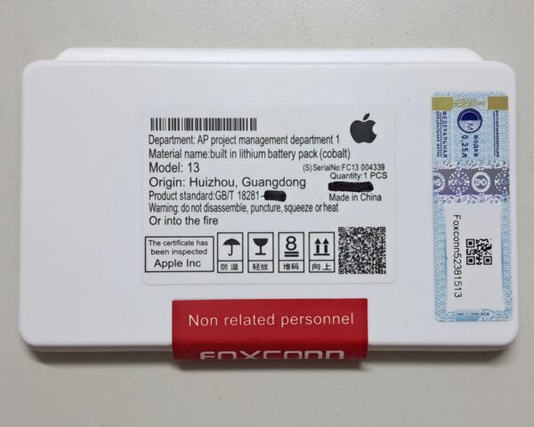 Batería iPhone 13 Foxconn original