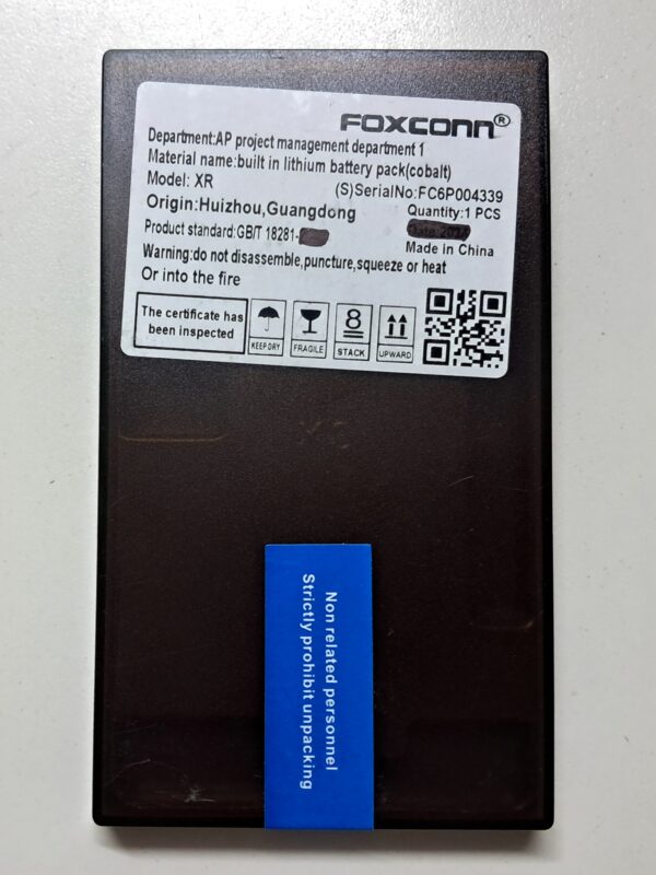 Batería iPhone XR Foxconn original