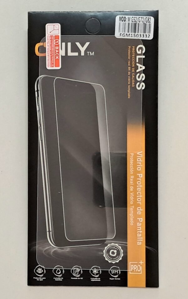 Vidrio templado Motorola G52, G72 y G82
